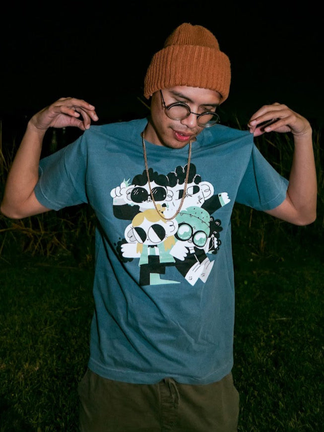Blue Personality T-Shirt