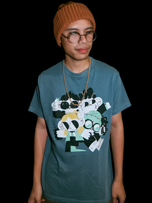 Blue Personality T-Shirt